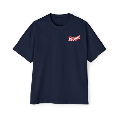 BayaniBuilt G80 Heavyweight Graphic Tee in Navy